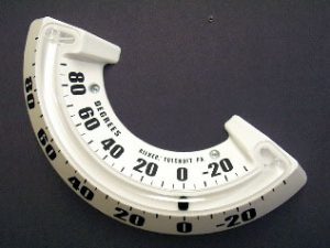 Supplied with Aust Tax Invoice Mechanical Inclinometer Model DC40 